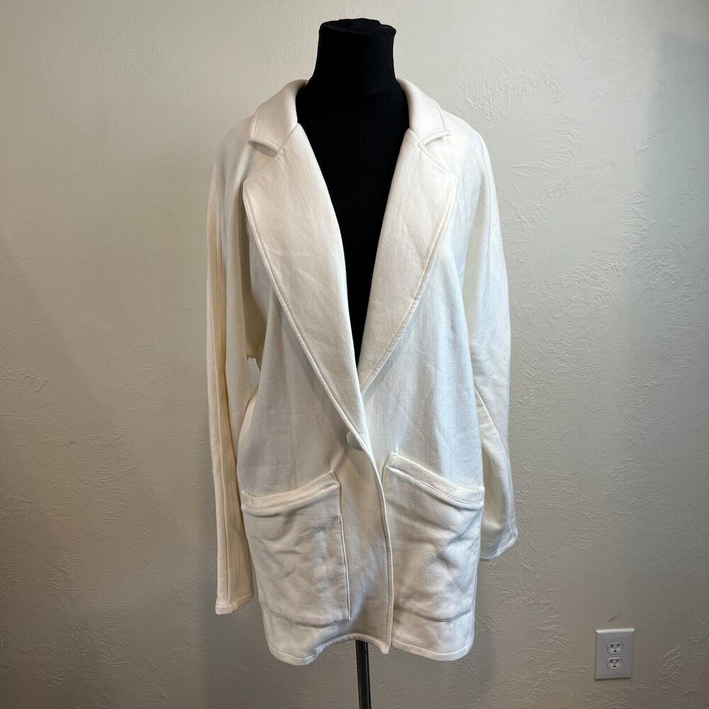 Katie May NWT Revolve The City Chic White Relaxed Blazer XS